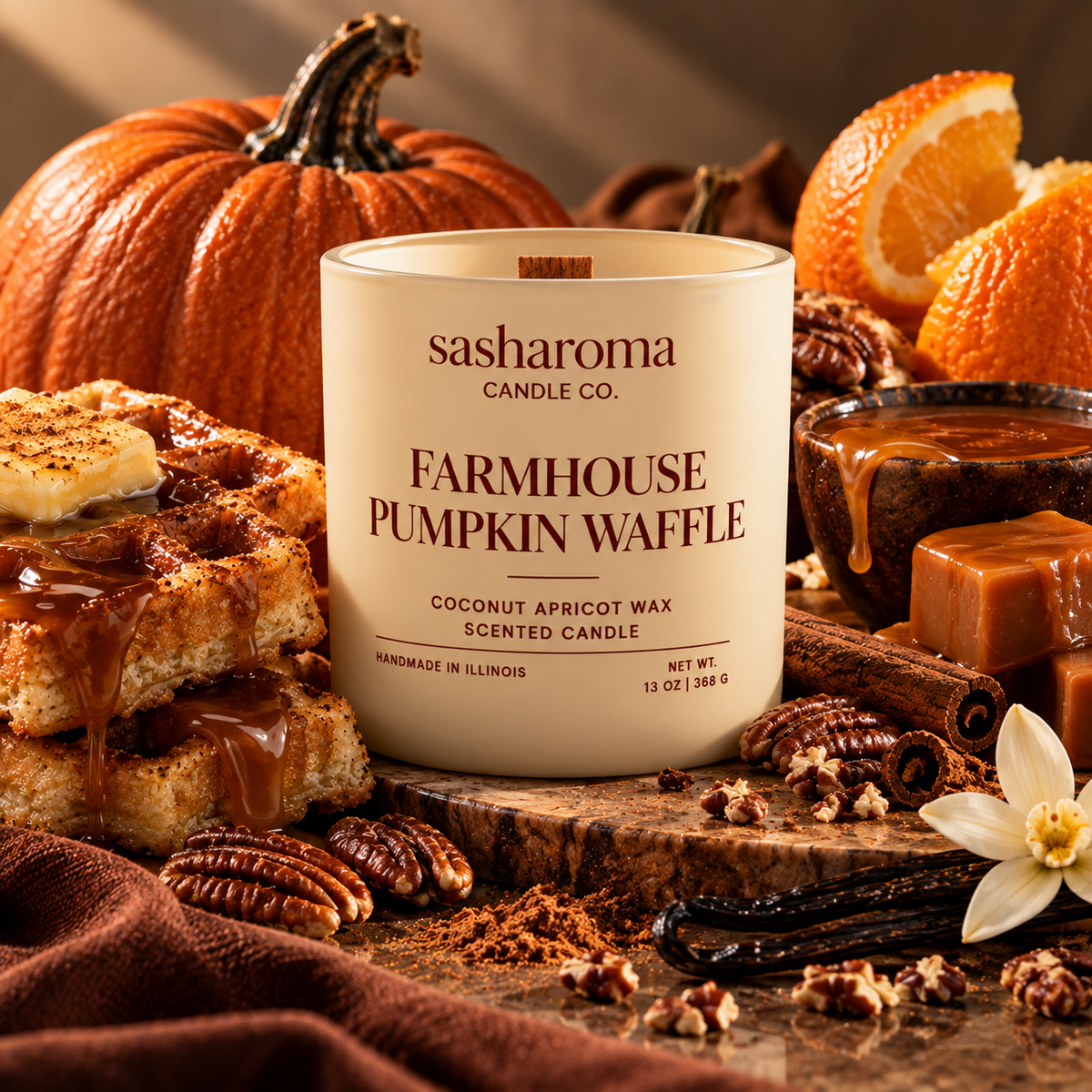 Farmhouse Pumpkin Waffle